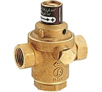 Подпиточный поршневой клапан Giacomini R150Y латунь, Ду15, Ру10, G1/2, ВР, Рн-0.5-3 бар 117-5381