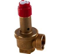 Предохранительный клапан Giacomini пружинный, угловой, латунь 117-5333