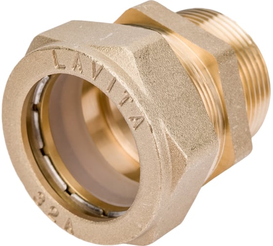 Муфта Lavita труба-нар. резьба V/S 32х1 1/4 V/S 3211/4"
