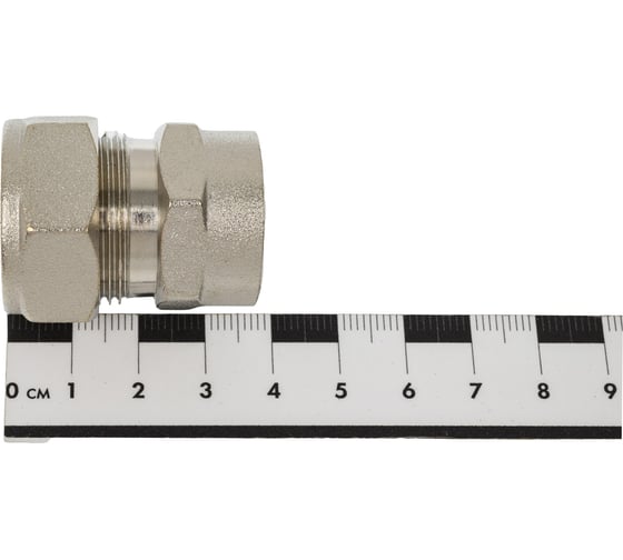 Муфта Lavita труба-вн. резьба усиленная V/S F 15х1/2 HP, НИКЕЛ V/S (F) 151/2" HP, НИКЕЛ
