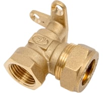 Угольник с креплением Lavita труба-вн. резьба E/S W 15х1/2