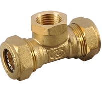 Тройник Lavita труба-вн. резьба-труба T/S 20х1/2х20 16304245