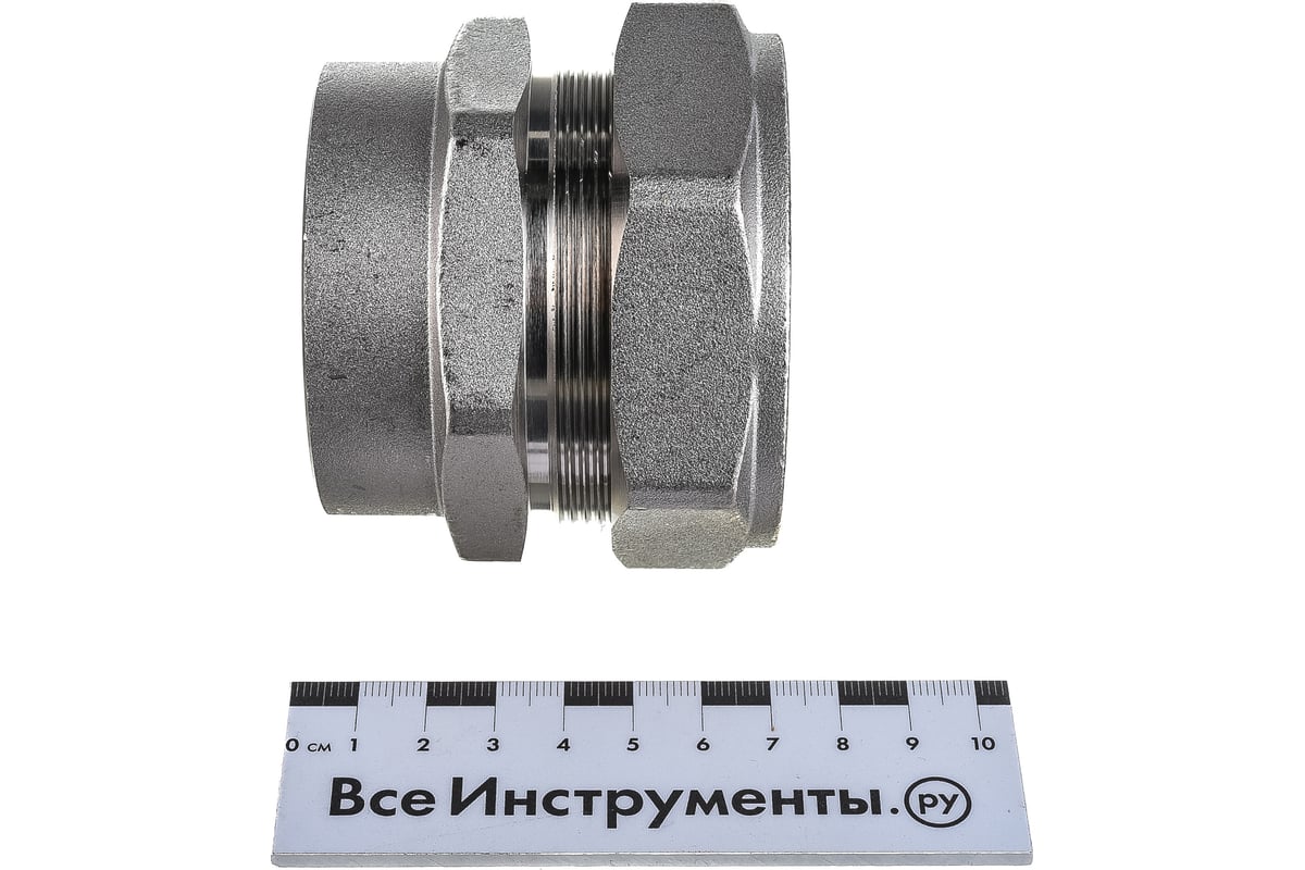 Муфта Lavita труба-вн. резьба усиленная V/S F 50х2 HP, НИКЕЛ V/S (F ...