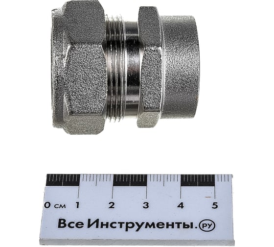 Муфта Lavita труба-вн. резьба усиленная V/S F 20х3/4 HP, НИКЕЛ V/S (F) 203/4" HP, НИКЕЛ