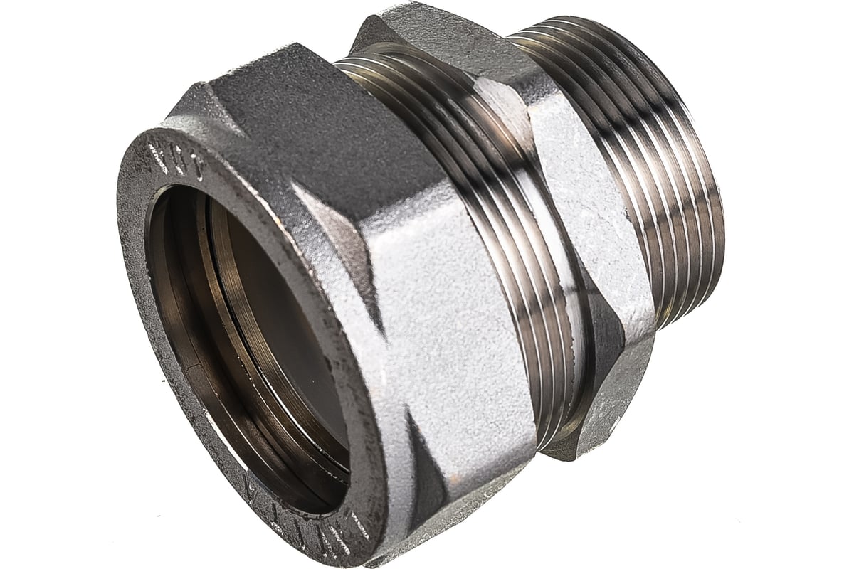 Муфта Lavita труба-нар. резьба, усиленный V/S 40х1 1/2 никель ...?