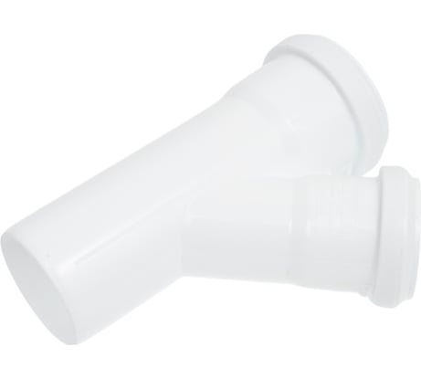 Тройник RTP ELITE МК ПП 50/40x45, белый 43348