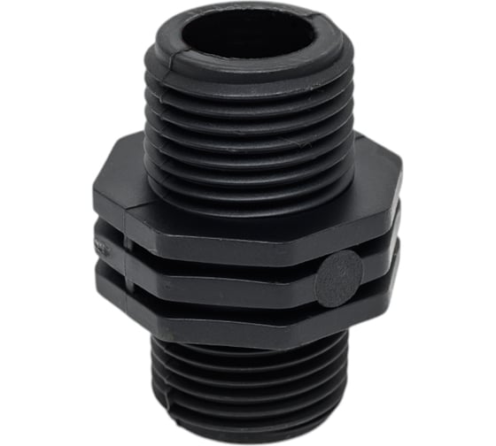 Ниппель пластиковый MasterProf 1/2" н/н ДС.071912