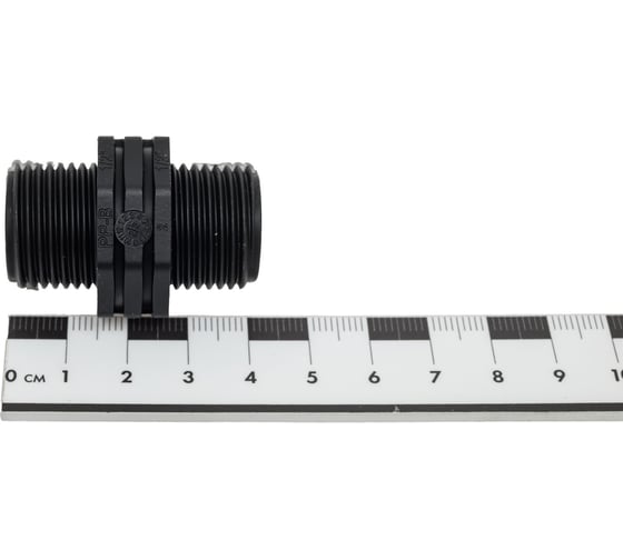 Ниппель пластиковый MasterProf 1/2" н/н ДС.071912