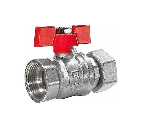 Шаровой кран с накидной гайкой STI для котлов, Г/Г, 20 ТТ000016926