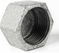 Заглушка BTI чугун оцинкованный, 1/2" ВР 1714 012 01I