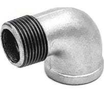 Угольник проходной BTI чугун оцинкованный, 3/4" ВР/НР 1714 034 22I