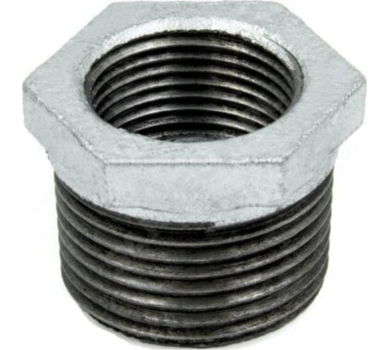 Футорка BTI чугун оцинкованный, 1"х1/2" НР/ВР 1714 100 31I