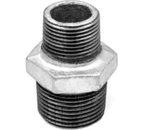 Нипель переходной BTI чугун оцинкованный, 1"х3/4" НР 1714 100 11I