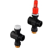 Коллектор Uponor с расходомерами Vario Plus пластиковый, выходы 1X 3/4 Евроконус 1042471