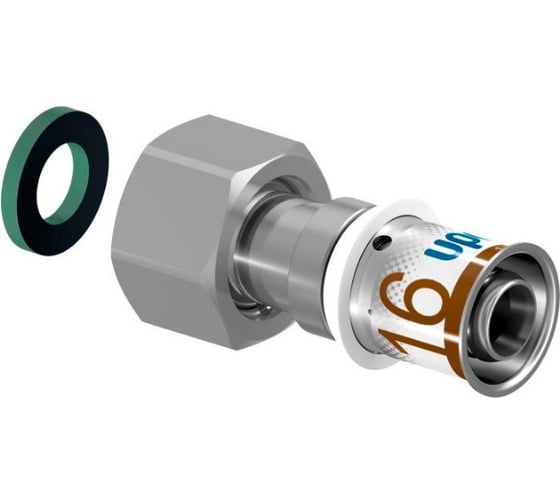 Штуцер Uponor S-Press Plus 32-G1 1/4 дюймНГ с накидной гайкой 1070610