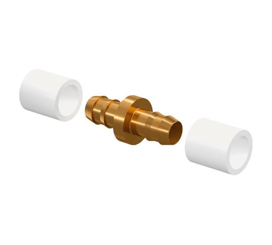 Соединитель Uponor Minitec 9,9 с кольцами РЕ-Х 1005264