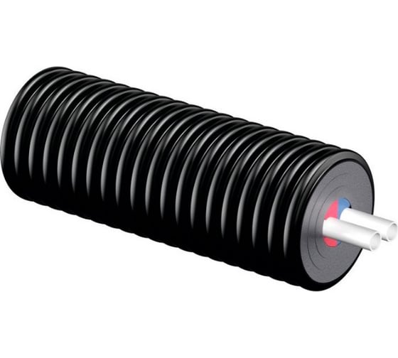 Труба Uponor ECOFLEX THERMO TWIN 2X25X2,3/175 PN6, Бухта 200 м 1018134 1