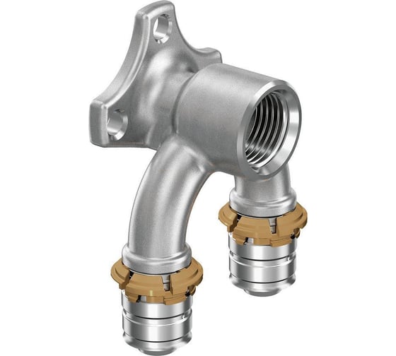 Водорозетка Uponor S-Press Plus RP 16-1/2 дюйм ВР-16 U-профиль 1070629 1