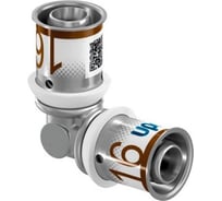 Угольник Uponor S-Press Plus 25x25 латунный 1070525