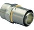 Штуцер Uponor S-Press 40-R1 1/4 дюйм НР с наружной резьбой 1046901 1