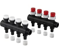 Коллектор Uponor с клапанами Vario Plus пластиковый, выходы 3X 20X2,0 Q&amp;E 1032703
