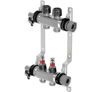 Коллектор Uponor с расходомерами Vario S стальной, выходы 2X3/4 Евроконус 1086538