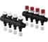 Коллектор Uponor с клапанами Vario Plus пластиковый, выходы 1032704 1