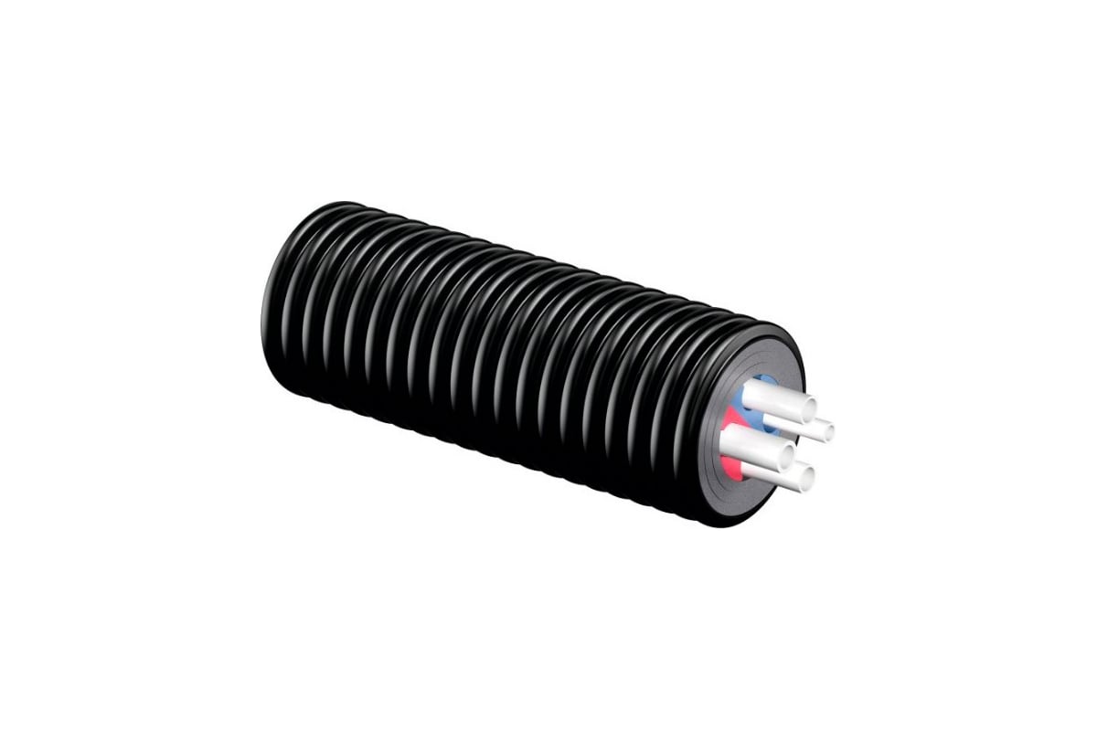 Труба Uponor ECOFLEX QUATTRO 2X25X2,3-2X25X3,5/175, Бухта 200 м 1018147 ...