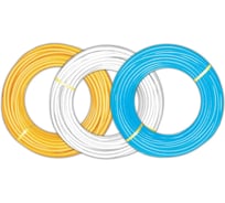 Гофрированная труба Lavita нержавеющая сталь, термообработанная, в белой п/э оболочке HFP 25A