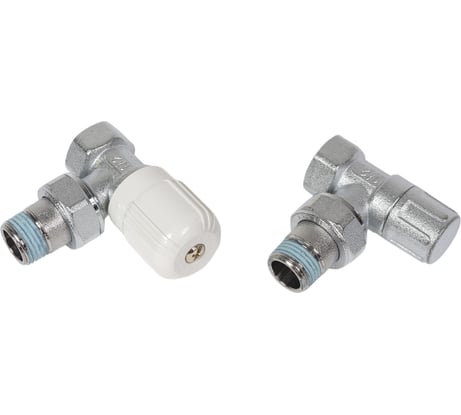 Вентиль регулирующий и запорный FAR угловой, 1/2 ВР FV 1152 12 SET2