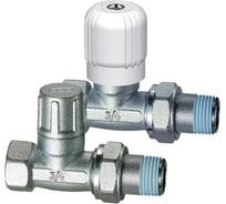 Вентиль регулирующий и запорный FAR прямой, 3/4 ВР FV 1354 34 SET2
