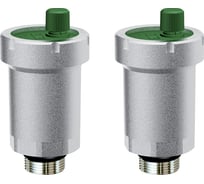 Воздухоотводчик FAR GAISER автоматический, прямой, 1/2 НР, хром 2 шт FA050 12 SET2