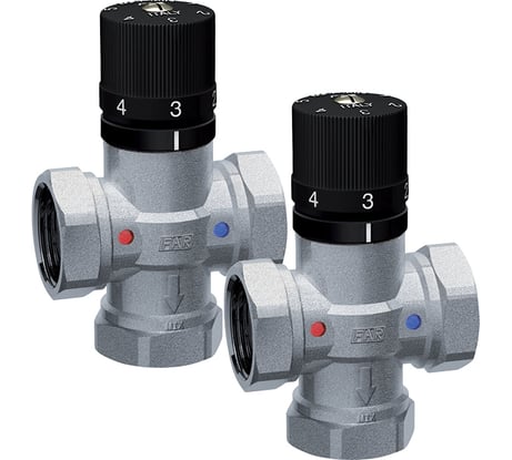 Термосмеситель FAR 1/2 ВР, t max 95 C FA 3950 12 SET2