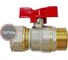 Кран шаровой для м/п труб PROFLINE цанга-штуцер 20x3/4 УТ-00036232 1