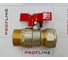 Кран шаровой для м/п труб PROFLINE цанга-штуцер 20x3/4 УТ-00036232 6