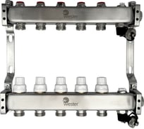 Коллектор нерж. Wester MUVS 1"-3/4 в сборе на 5 выходов 0-32-1606