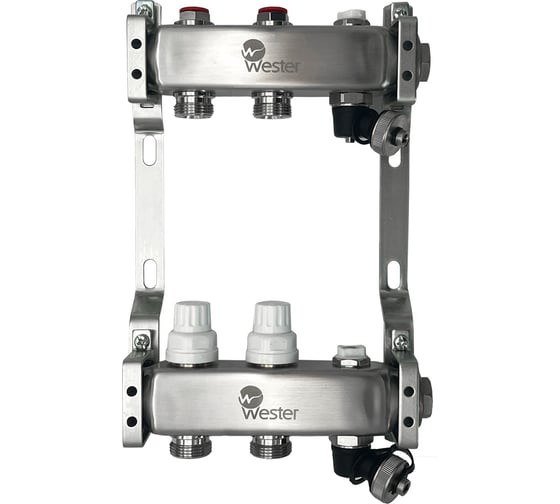 Коллектор нерж. Wester MUVS 1"-3/4 в сборе на 2 выхода 0-32-1600 1