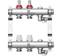 Коллектор в сборе Wester нержавеющая сталь, 1"-3/4", с расходомерами, на 2 выхода 0-32-1810