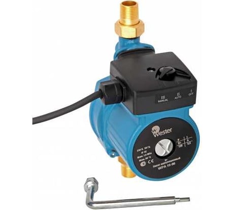 Насос повысительный Wester WPA 20-120 с гайками 0-18-0080