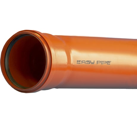 Труба НАРУЖ.110х3,4х2000 раструб в длине Политэк () 20001102л