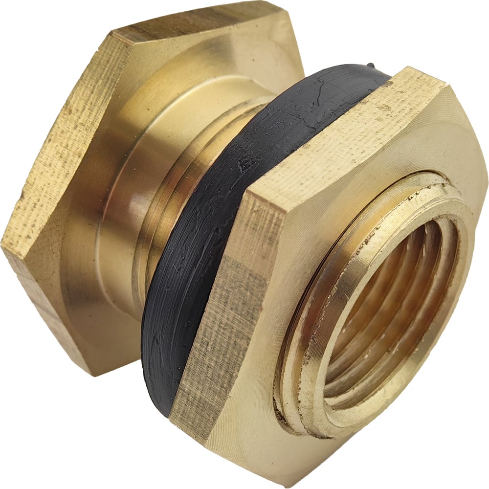 Штуцер для врезки в бочку 1/2" ВР х 3/4" НР HG 1896219 - выгодная цена ...