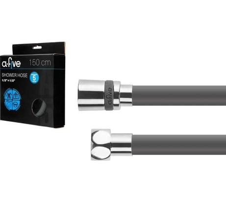 Душевой шланг a-five Si, 1/2 г-г 150 см, графит, A5-028GRPH