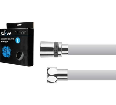 Душевой шланг a-five Si, 1/2 г-г 150 см, серый A5-027GR