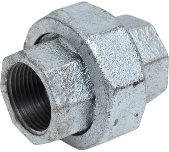 Американка AV Engineering под конус, 1/2", вн-вн, оцинкованная, 2 шт AVEC540000012