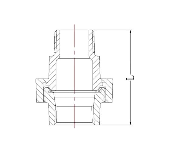 Американка AV Engineering под конус, 3/4", вн-нар, оцинкованная, 2 шт AVEC550000034