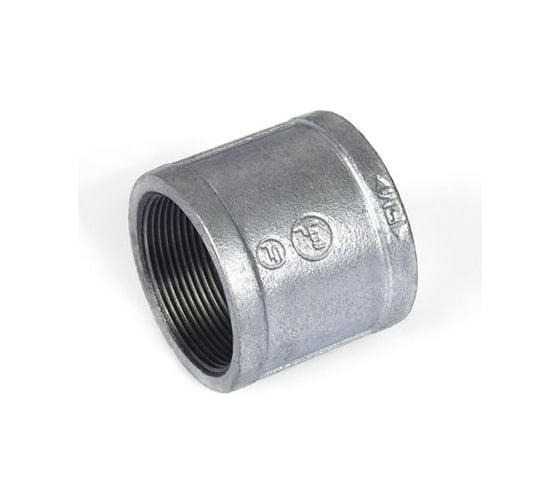 Муфта AV Engineering 3/4", вн-вн, оцинкованная, 2 шт AVEC450000034 1