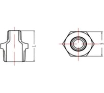 Ниппель редукционный AV Engineering 1"x1/2", нар-нар, оцинкованный AVEC500000112 33379932