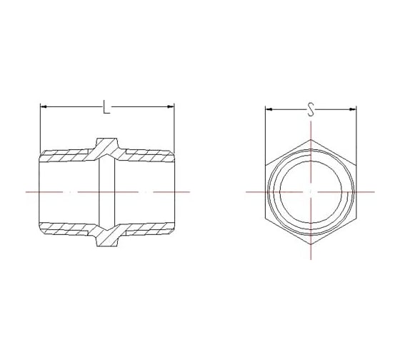 Ниппель AV Engineering 1/2", нар-нар, оцинкованный, 2 шт AVEC490000012