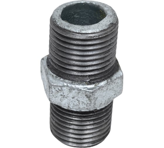 Ниппель AV Engineering 1/2", нар-нар, оцинкованный, 2 шт AVEC490000012
