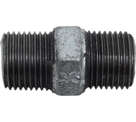 Ниппель AV Engineering 1/2", нар-нар, оцинкованный, 2 шт AVEC490000012